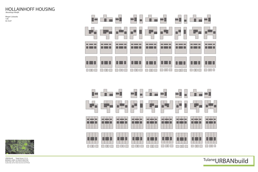 Diagrammatic Analysis of Neutelings Riedijk's Hollainhoff Housing